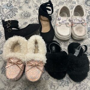 Girls group of shoes size 7